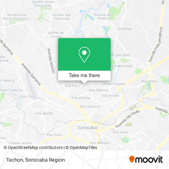 Techon map