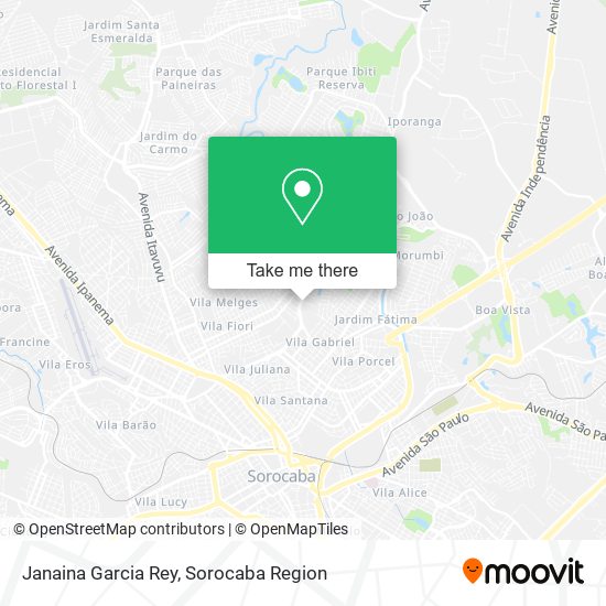 Janaina Garcia Rey map