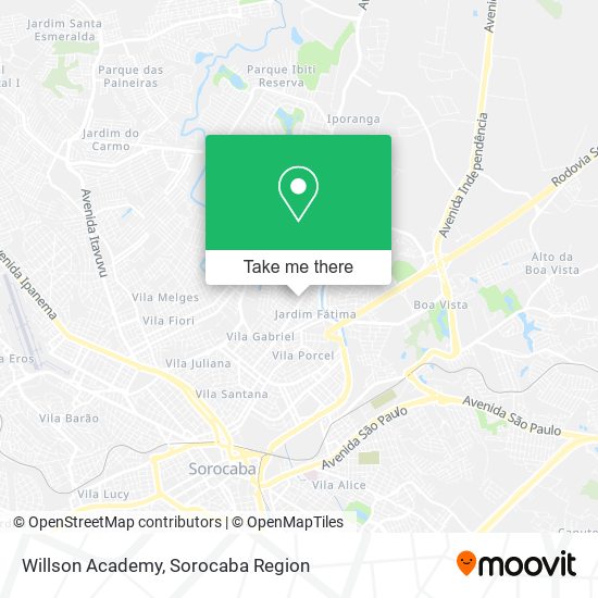 Willson Academy map