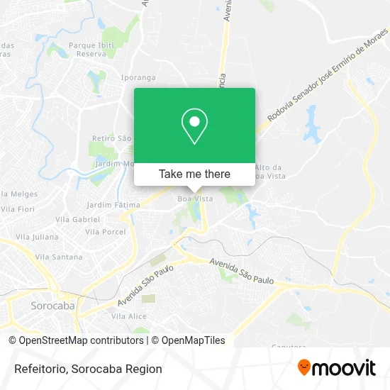 Refeitorio map