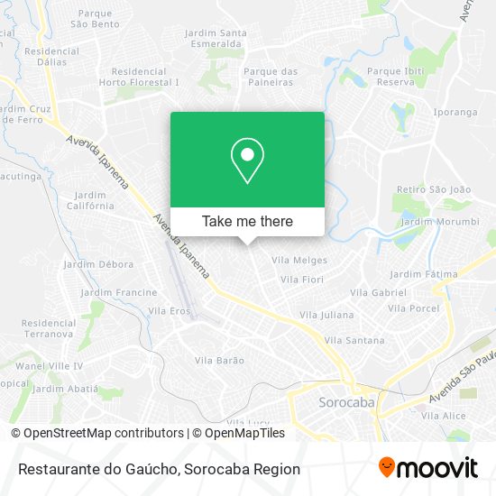 Restaurante do Gaúcho map