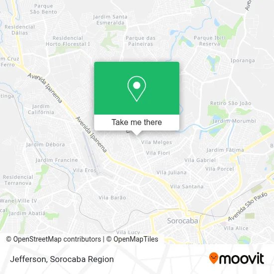Jefferson map