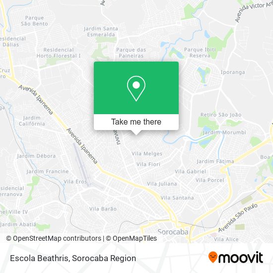 Escola Beathris map