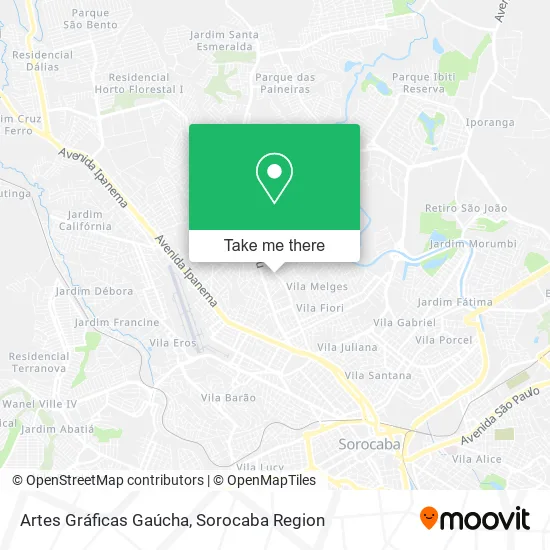 Artes Gráficas Gaúcha map