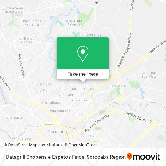 Datagrill Choperia e Espetos Finos map