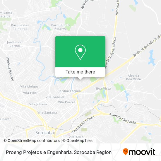 Proeng Projetos e Engenharia map