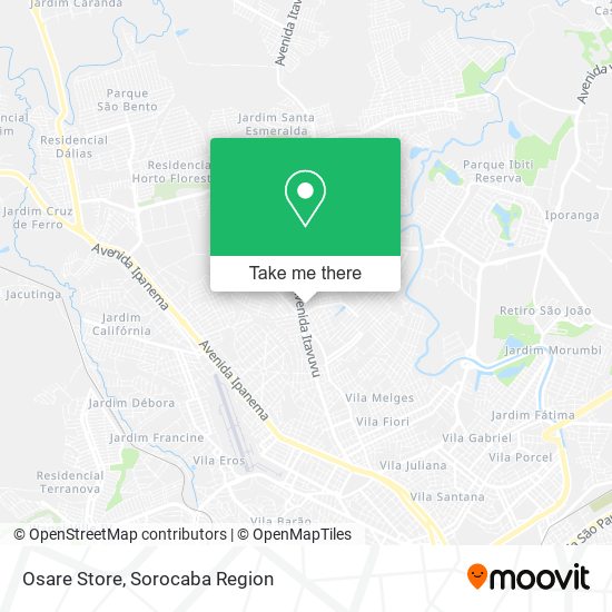 Osare Store map