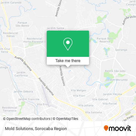 Mold Solutions map
