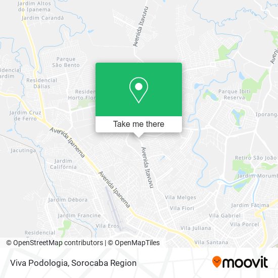Mapa Viva Podologia