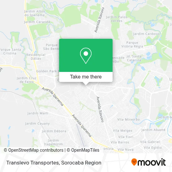 Translevo Transportes map