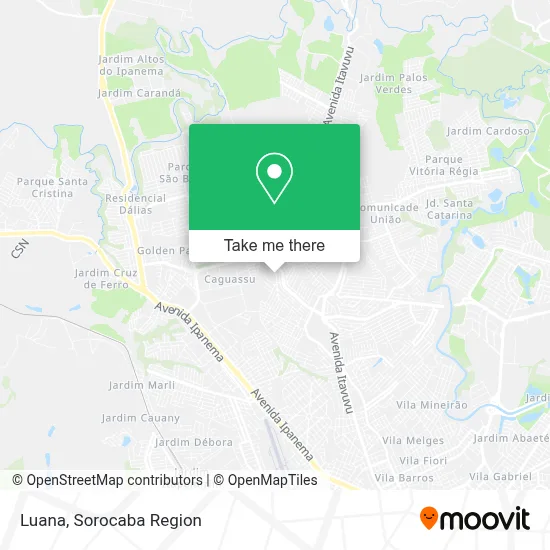 Luana map