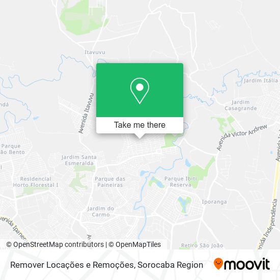 Remover Locações e Remoções map