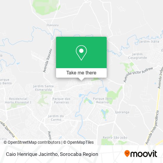 Caio Henrique Jacintho map