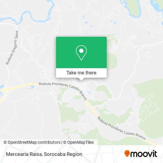 Mercearia Raisa map