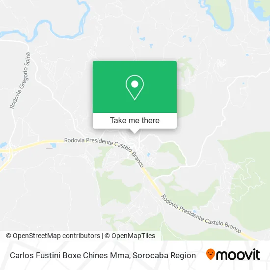 Carlos Fustini Boxe Chines Mma map