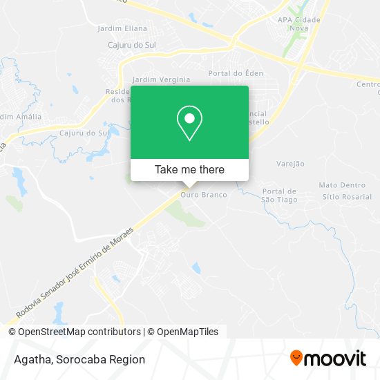 Mapa Agatha