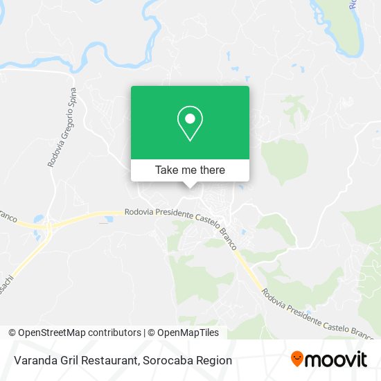 Varanda Gril Restaurant map