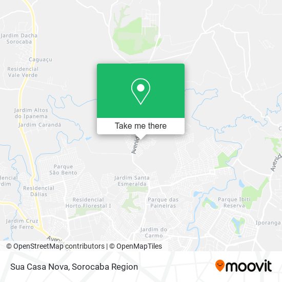 Sua Casa Nova map