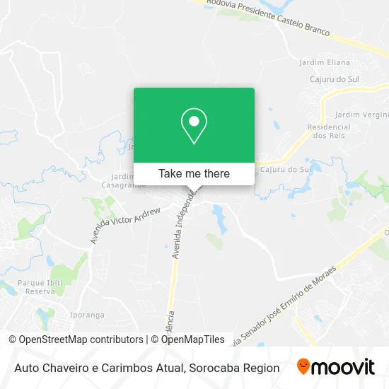 Auto Chaveiro e Carimbos Atual map