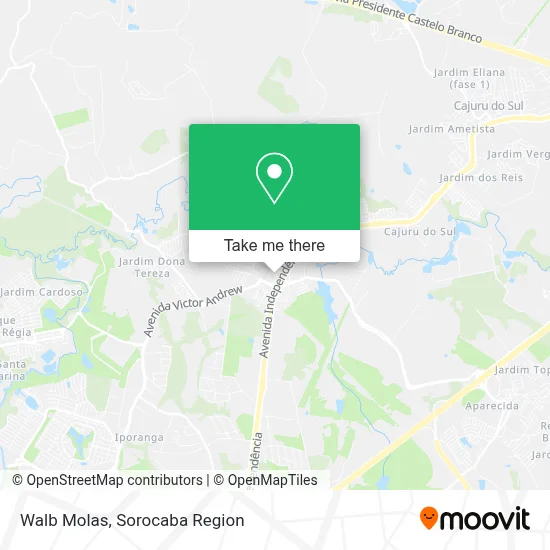 Walb Molas map
