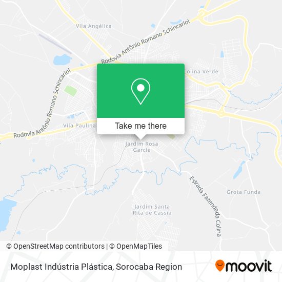 Moplast Indústria Plástica map