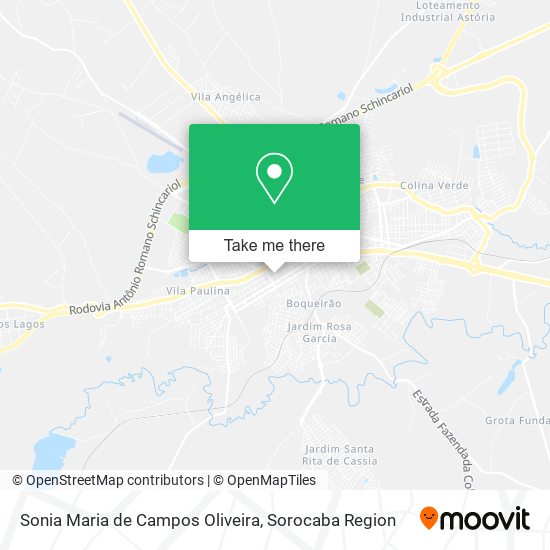 Sonia Maria de Campos Oliveira map