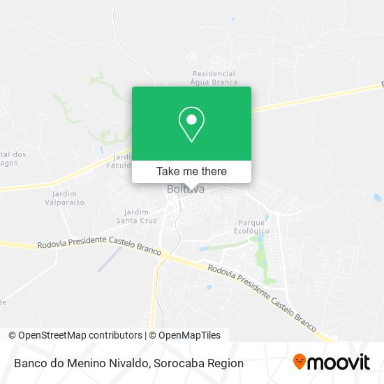 Mapa Banco do Menino Nivaldo