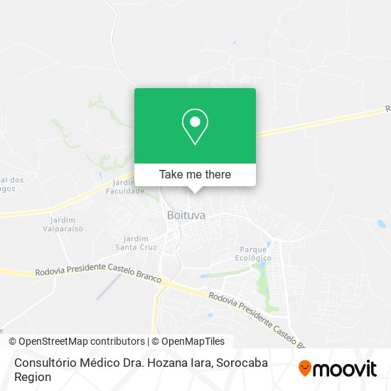 Consultório Médico Dra. Hozana Iara map