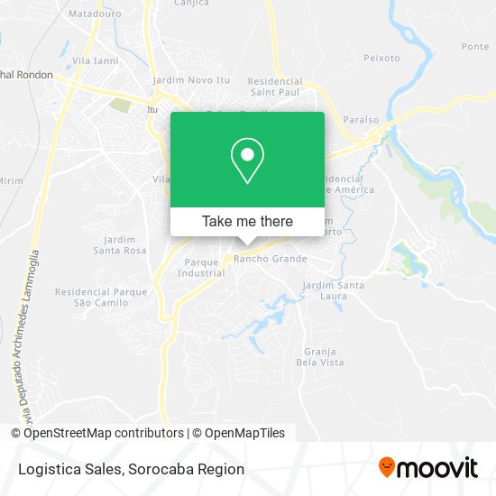 Logistica Sales map