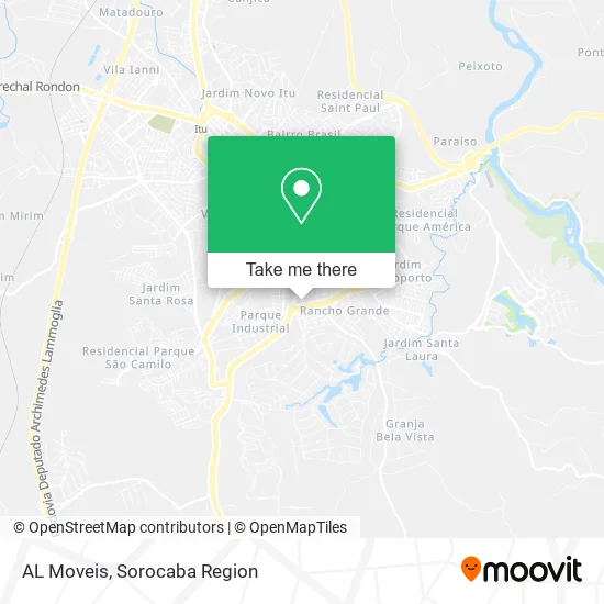 AL Moveis map