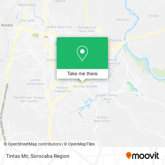 Tintas Mc map