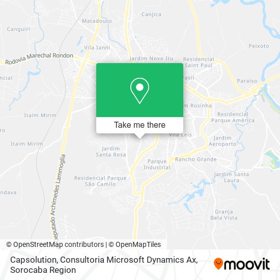 Capsolution, Consultoria Microsoft Dynamics Ax map