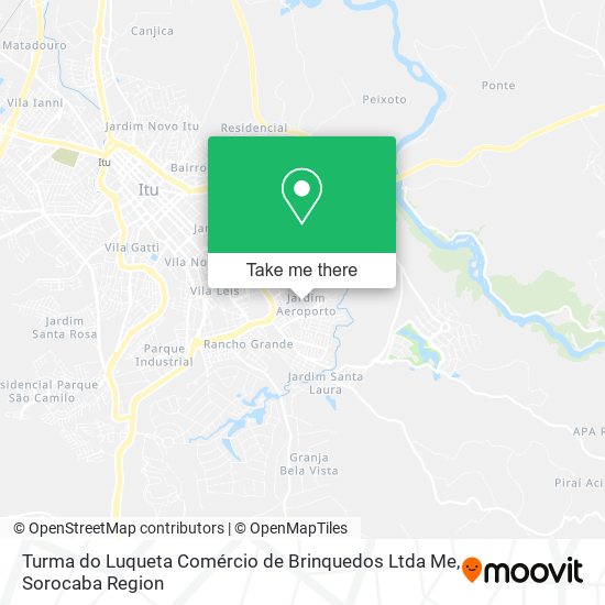 Turma do Luqueta Comércio de Brinquedos Ltda Me map