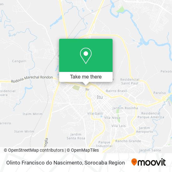 Olinto Francisco do Nascimento map