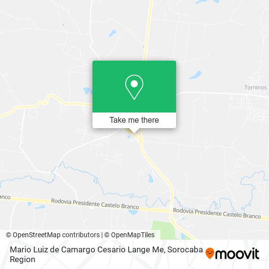 Mapa Mario Luiz de Camargo Cesario Lange Me