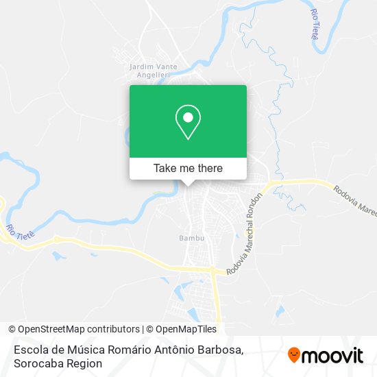 Escola de Música Romário Antônio Barbosa map