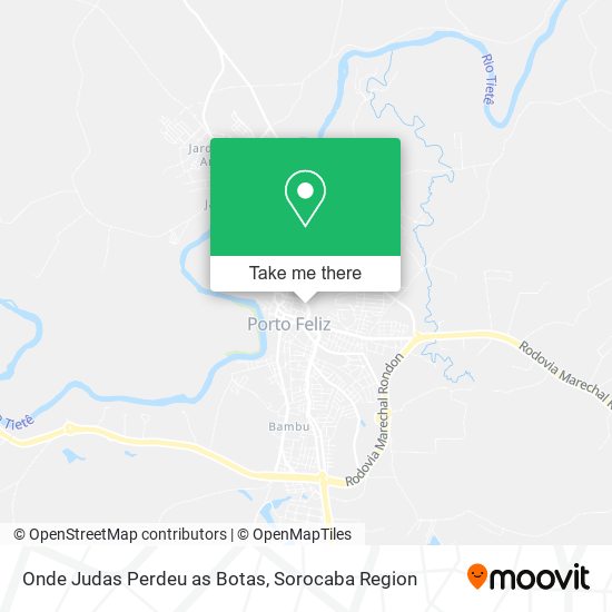 Onde Judas Perdeu as Botas map