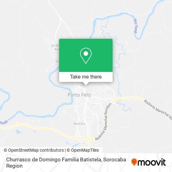 Mapa Churrasco de Domingo Familia Batistela
