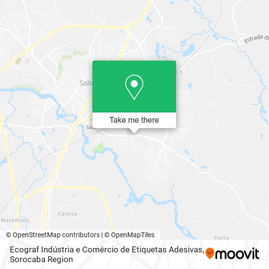 Mapa Ecograf Indústria e Comércio de Etiquetas Adesivas