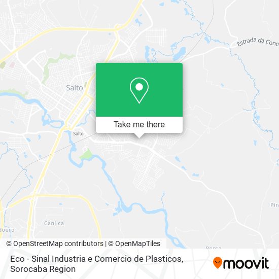 Eco - Sinal Industria e Comercio de Plasticos map