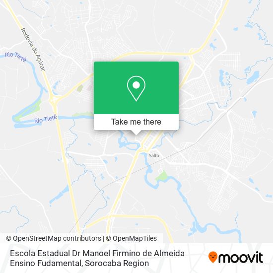 Escola Estadual Dr Manoel Firmino de Almeida Ensino Fudamental map