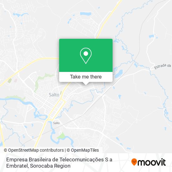 Empresa Brasileira de Telecomunicações S a Embratel map