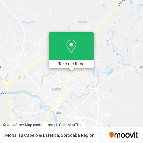 Monalisa Cabelo & Estética map