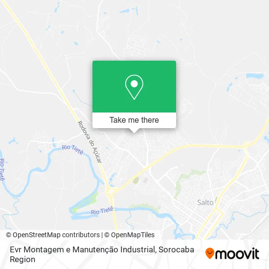 Evr Montagem e Manutenção Industrial map