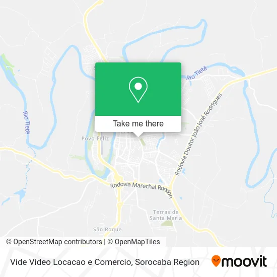 Vide Video Locacao e Comercio map
