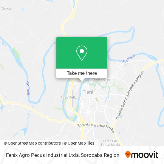 Fenix Agro Pecus Industrial Ltda map