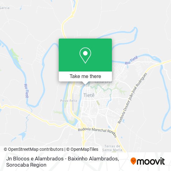 Jn Blocos e Alambrados - Baixinho Alambrados map
