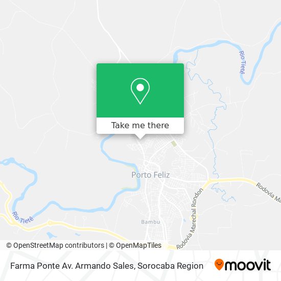 Mapa Farma Ponte Av. Armando Sales