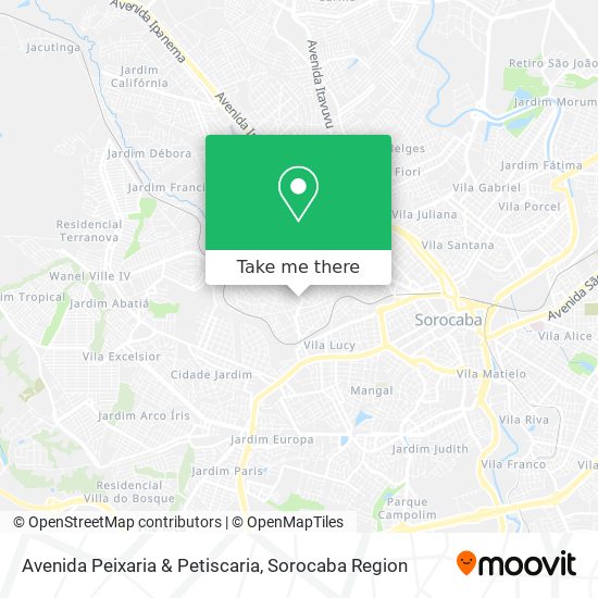 Avenida Peixaria & Petiscaria map