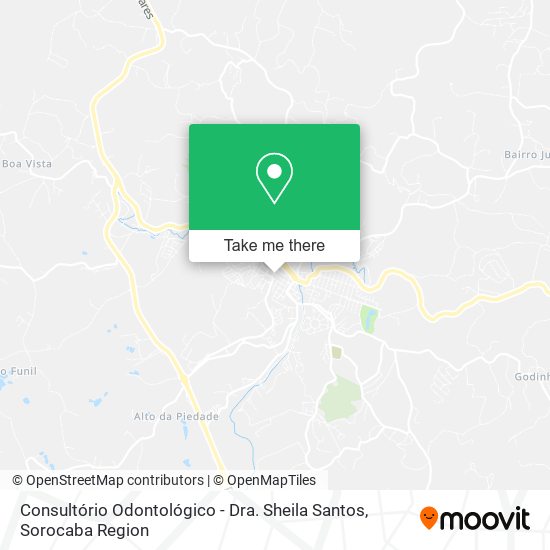 Consultório Odontológico - Dra. Sheila Santos map